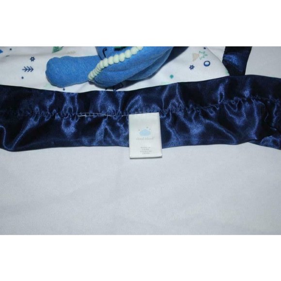 Cloud Island Security Blanket Blue Dinosaur Lovey Baby Triceratops Target - Picture 5 of 5